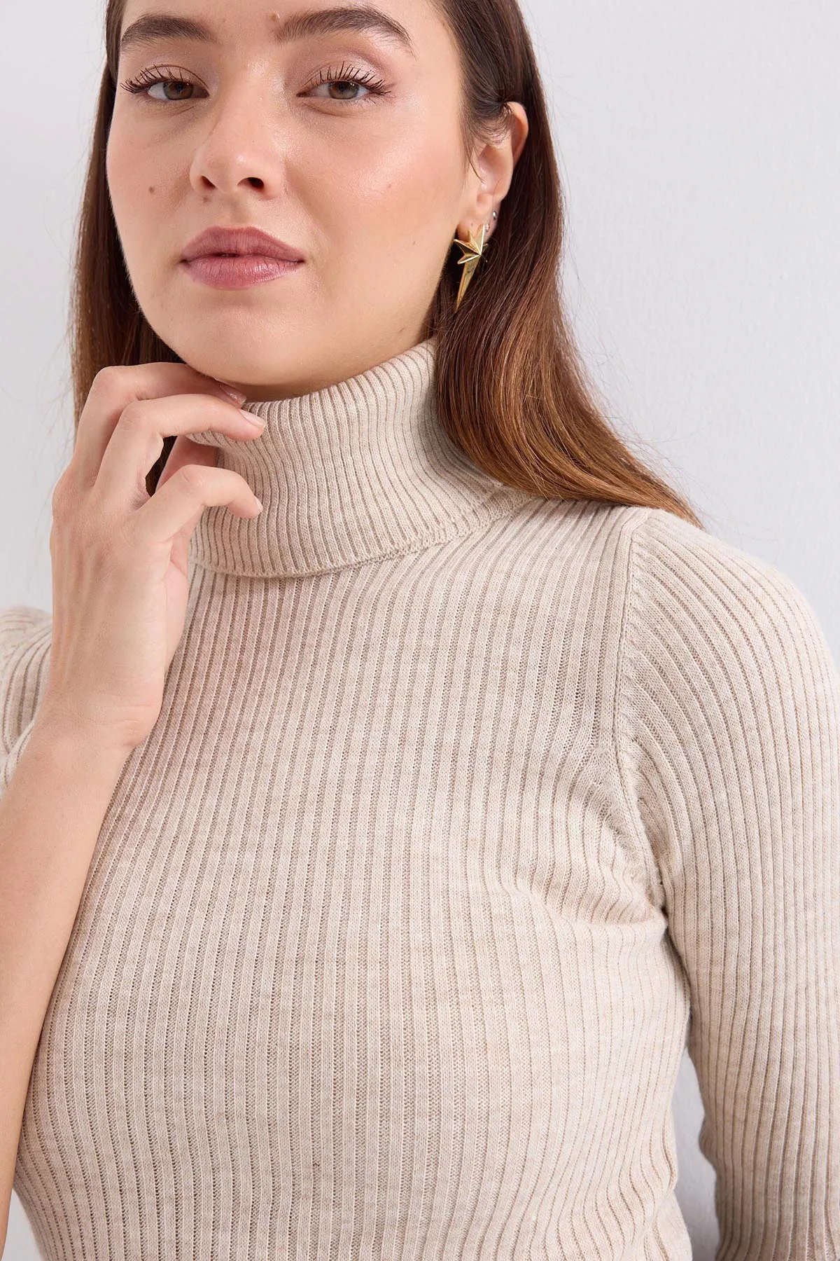 10311 balikçi yaka triko kazak