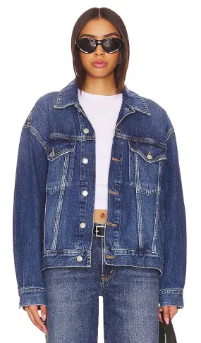 AGOLDE Albie Slice Jacket in Blue