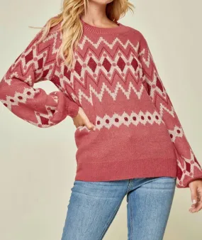 Andree By Unit - Geometric Sweater