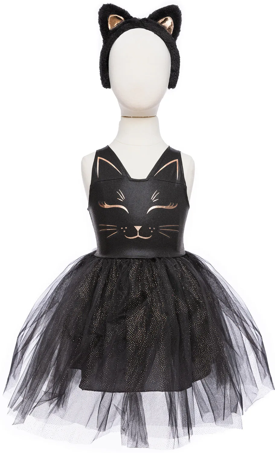 Black Cat Dress and Headpiece 5/6