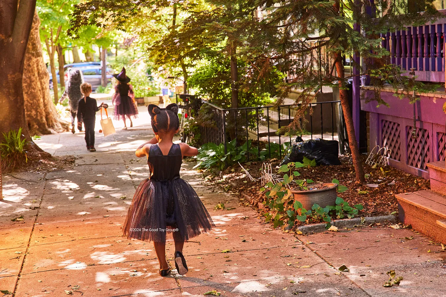 Black Cat Dress and Headpiece 5/6