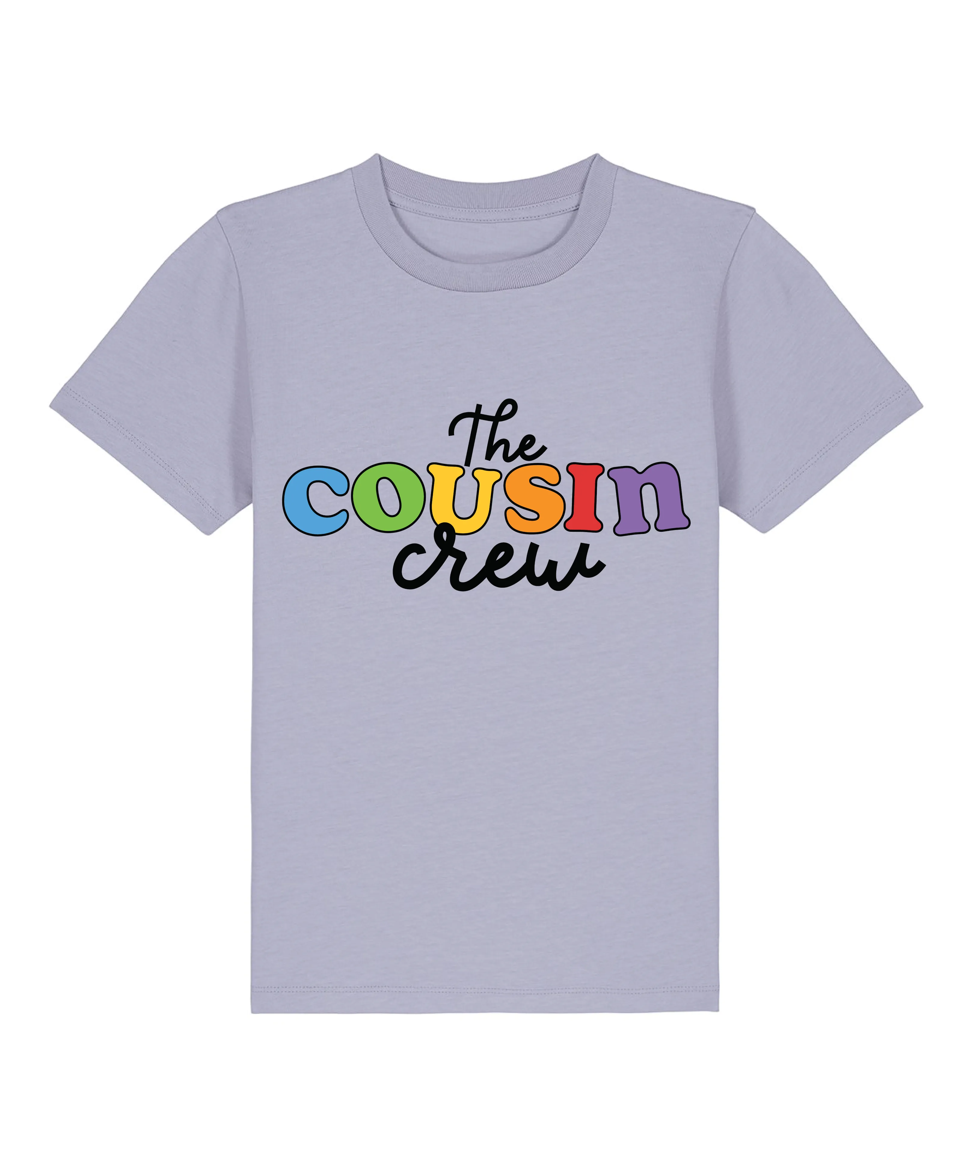 Cousin crew organic T-shirt (baby, kids & adults)