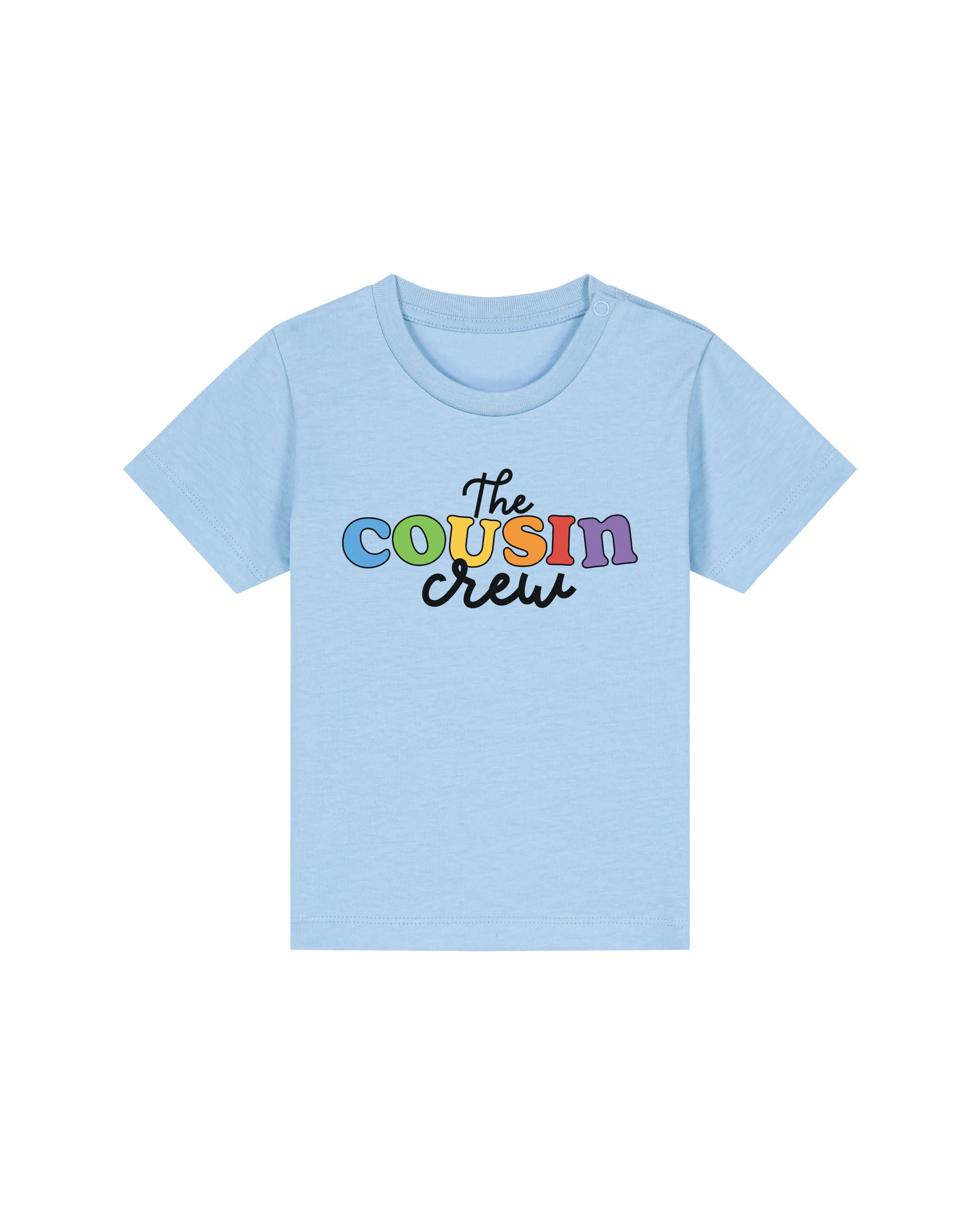 Cousin crew organic T-shirt (baby, kids & adults)