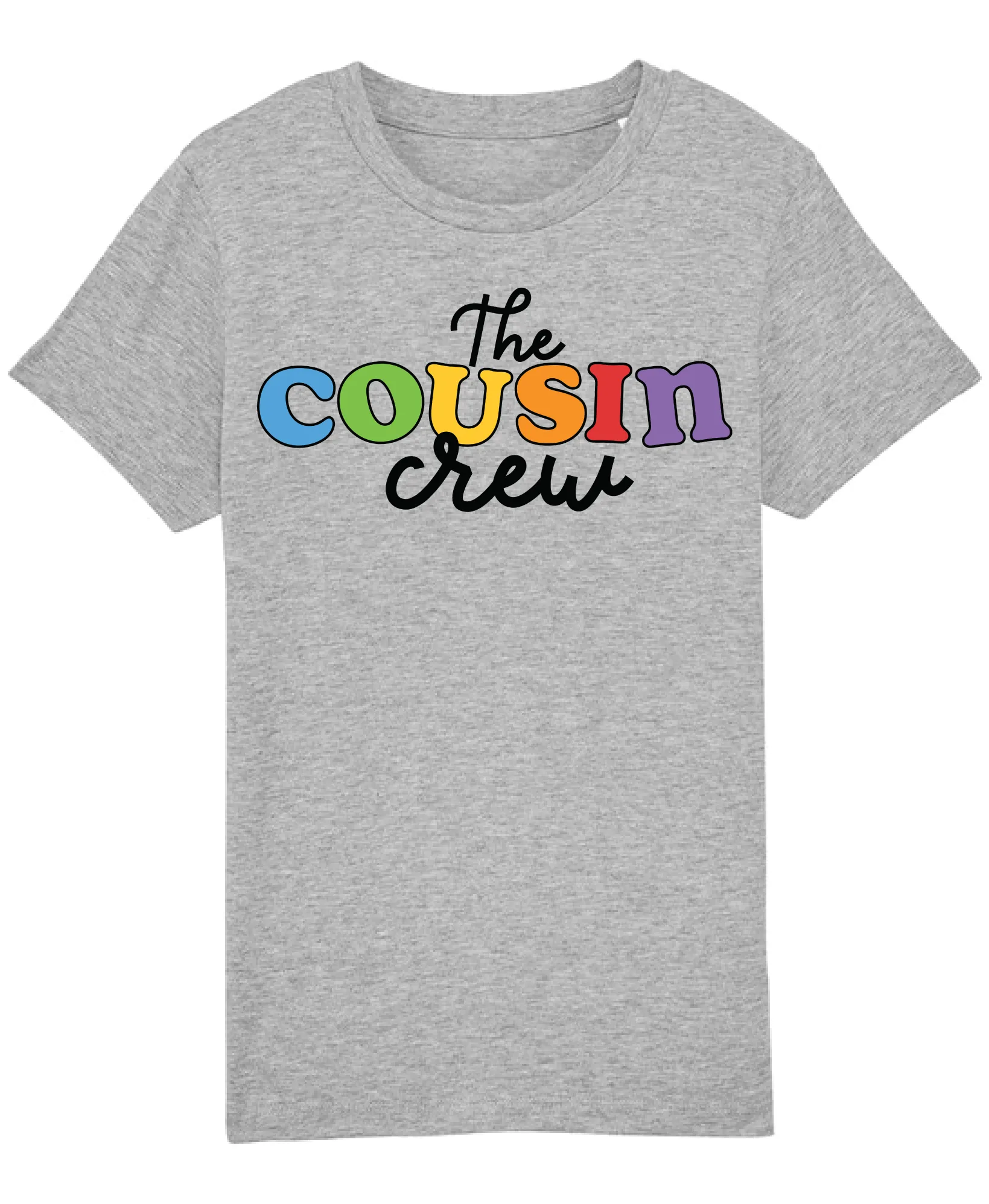 Cousin crew organic T-shirt (baby, kids & adults)