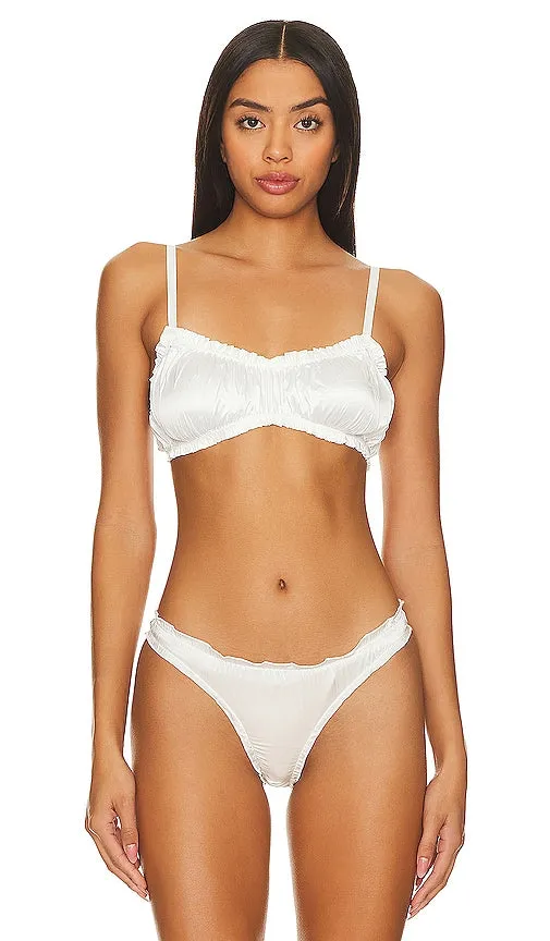 Free People x REVOLVE Shine Bright Bralette in Ivory