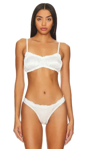 Free People x REVOLVE Shine Bright Bralette in Ivory