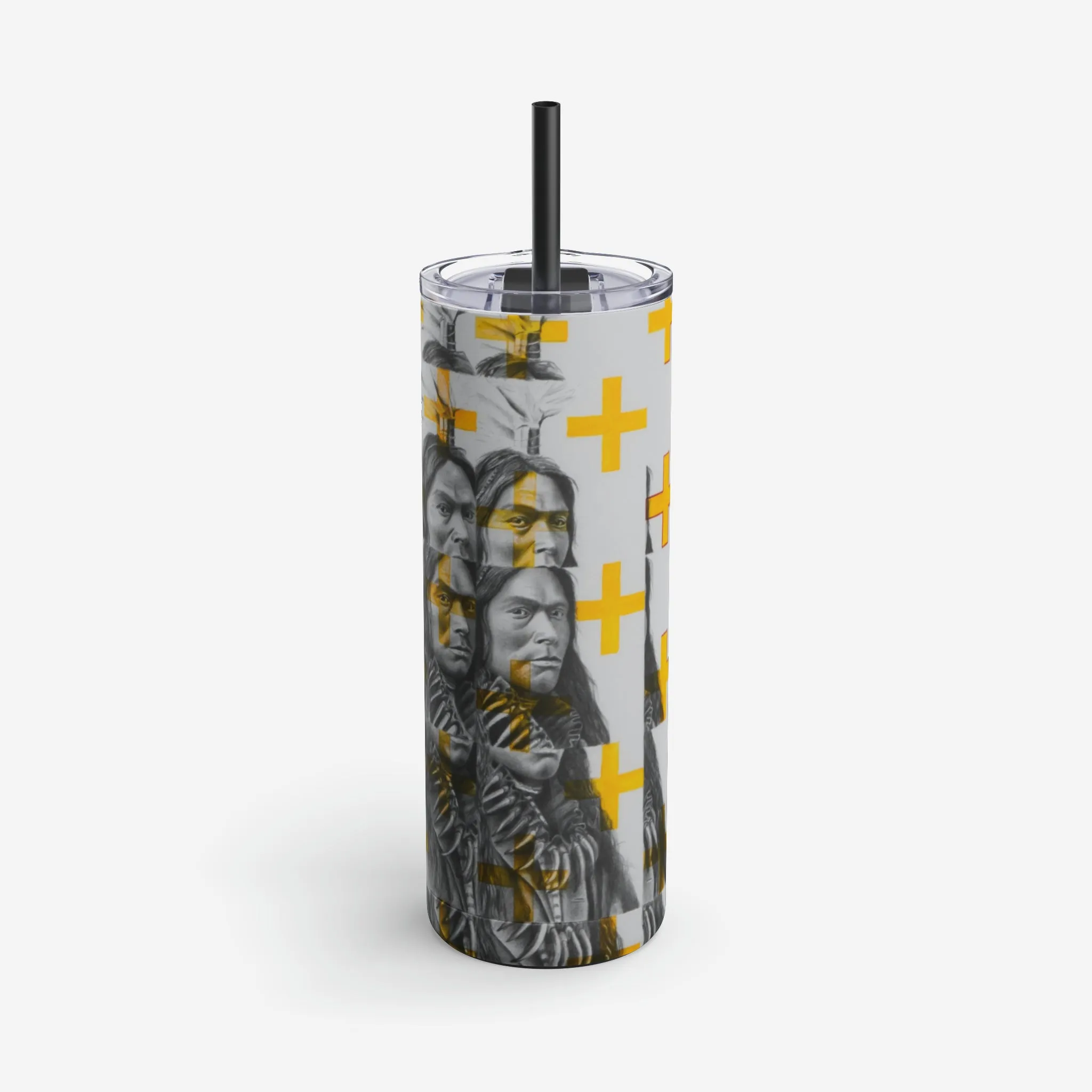 Frequency Tumbler with Straw