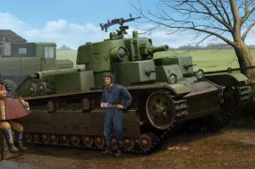 HOBBY BOSS MILITARY 1/35 SOVIET T-28 MEDIUM TANK KIT