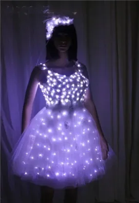 LED Costume Ballet Tutu Led Dresses For Dancing Skirts Wedding Party
