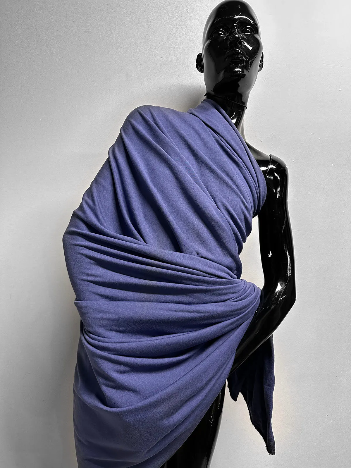 Modal Super Soft Drapey Fleece in Thistle