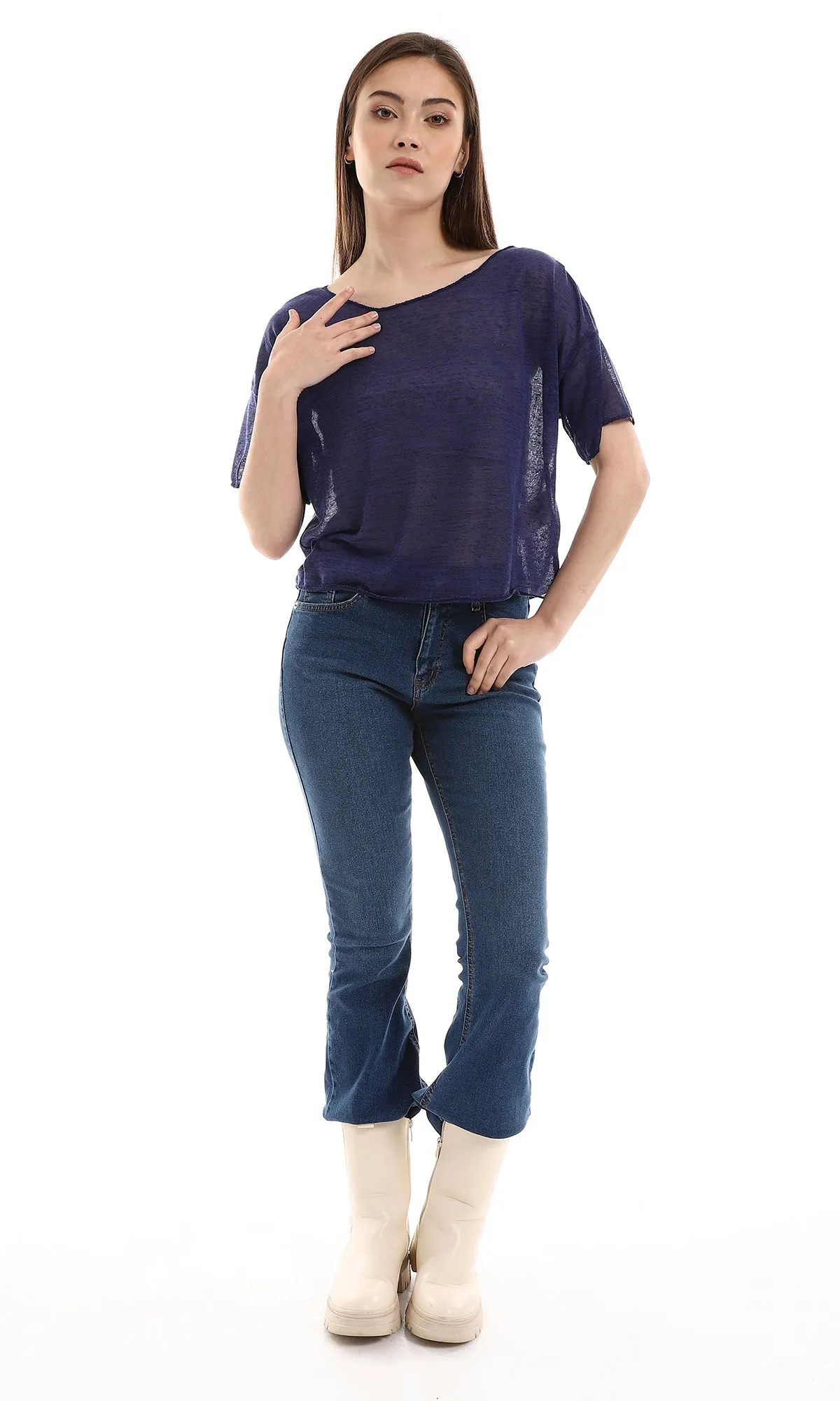 o166324-navy-blue-slip-on-soft-fabric-top-women-tops