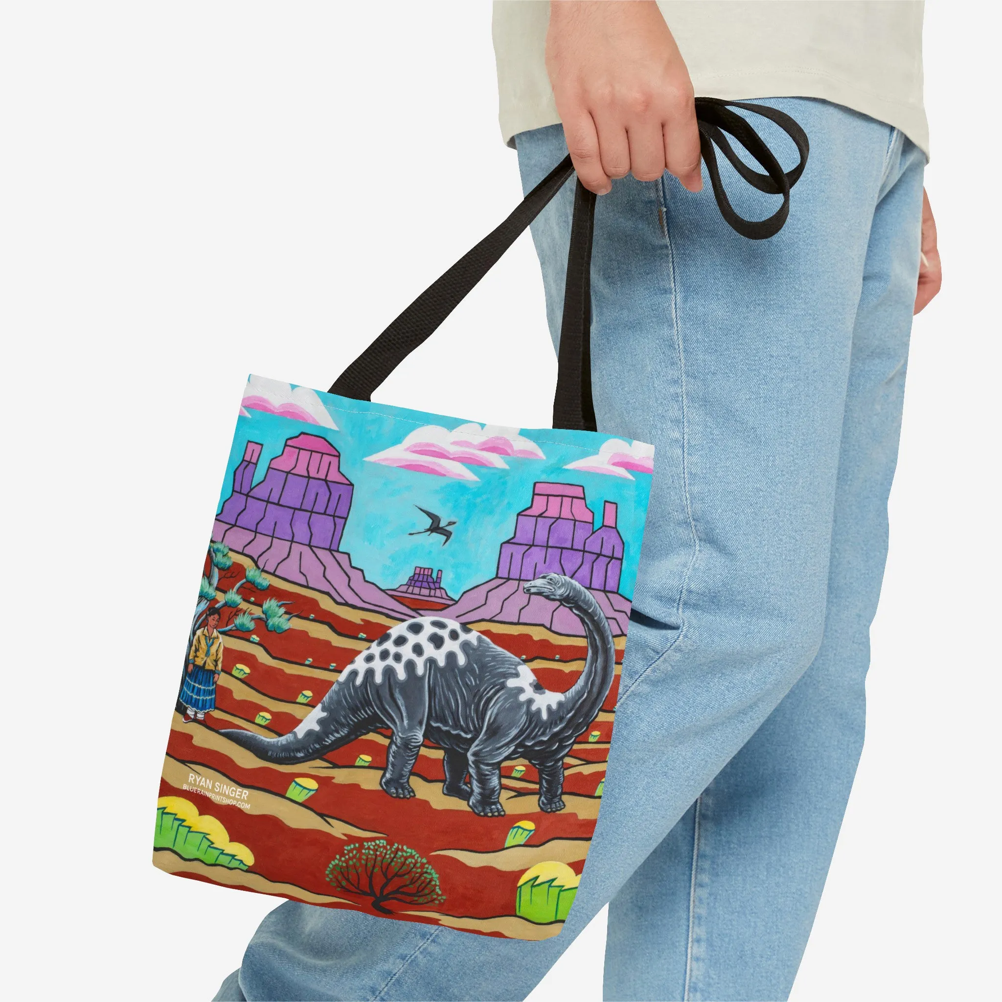 Taking a Walk Tote Bag