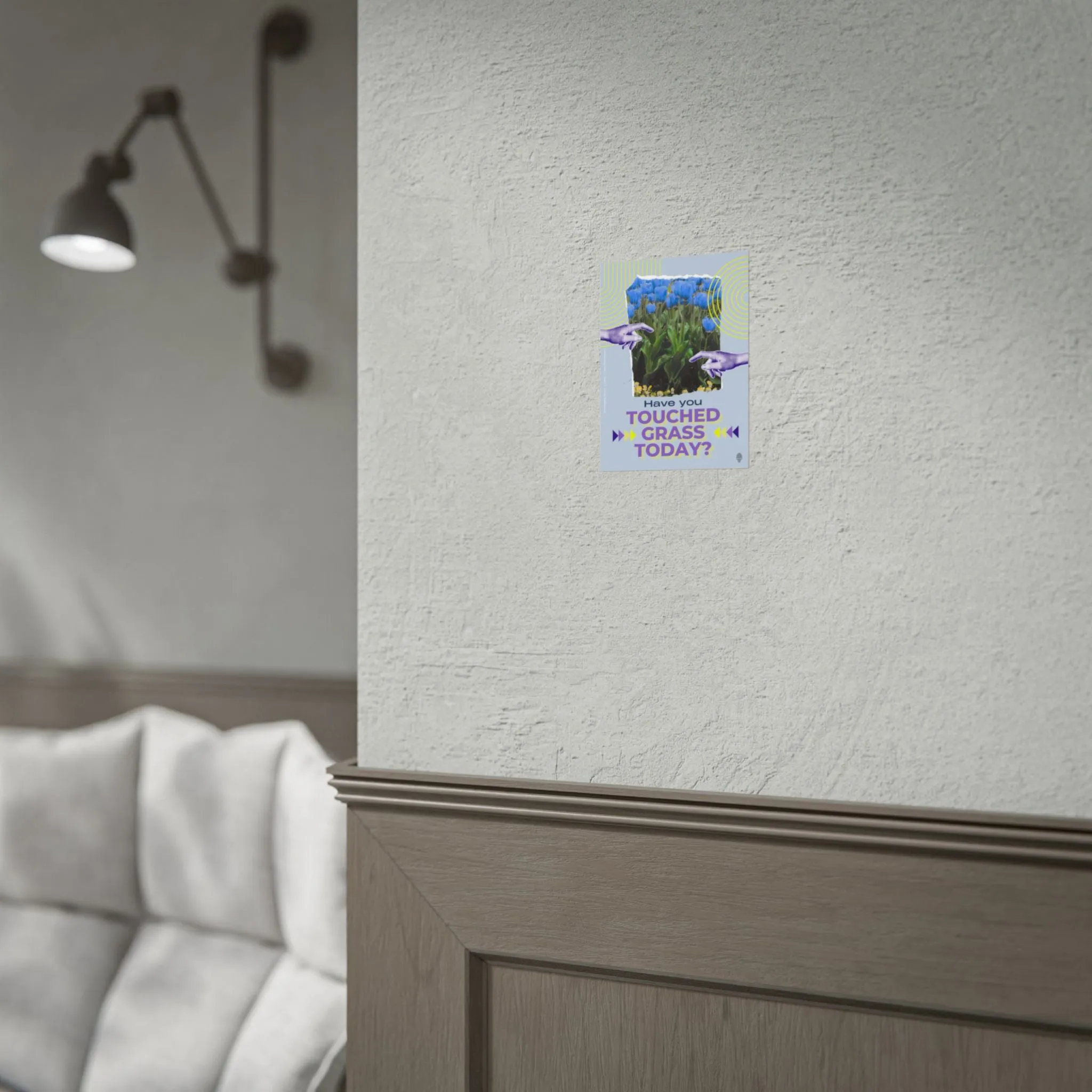 Touching Grass Poster