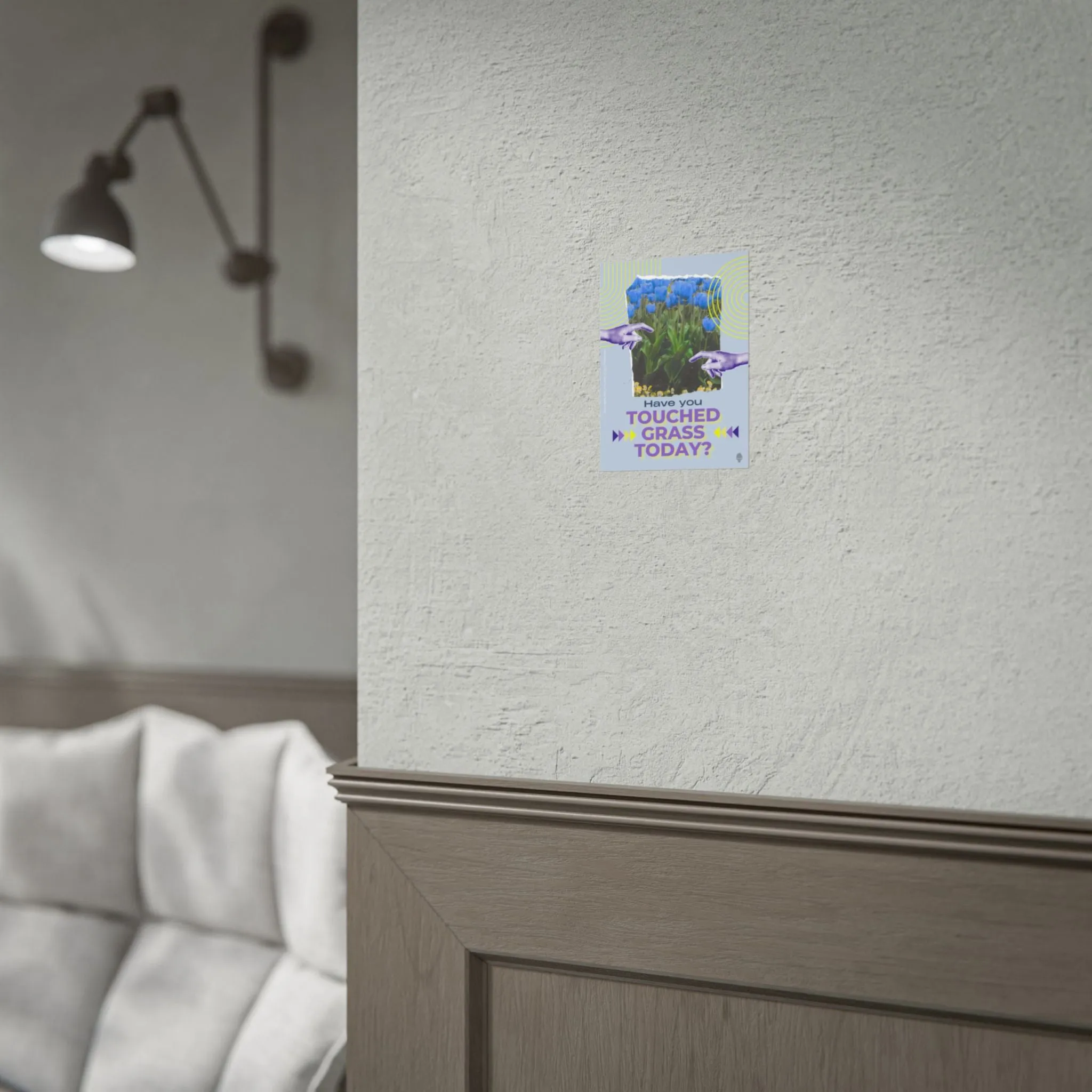 Touching Grass Poster
