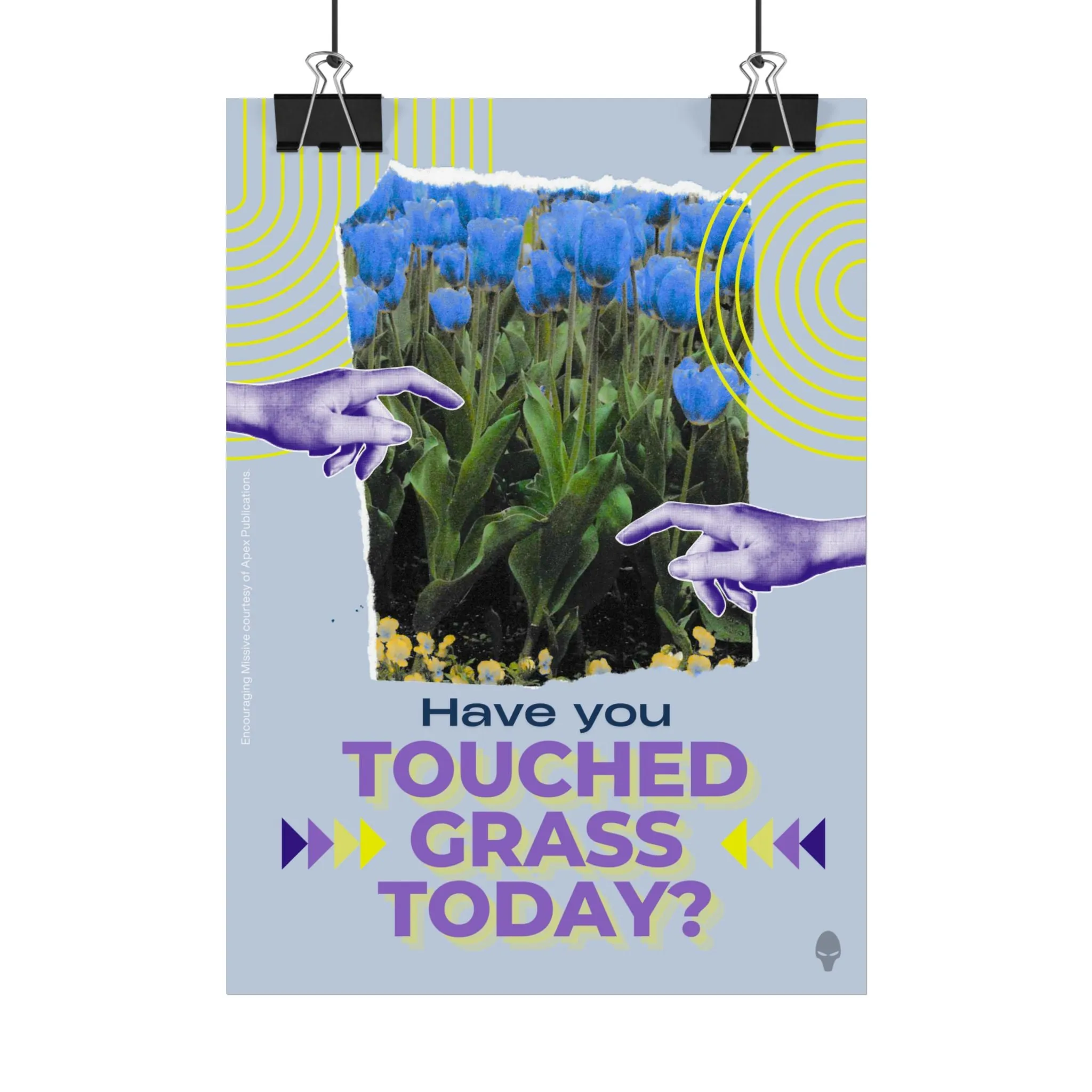 Touching Grass Poster