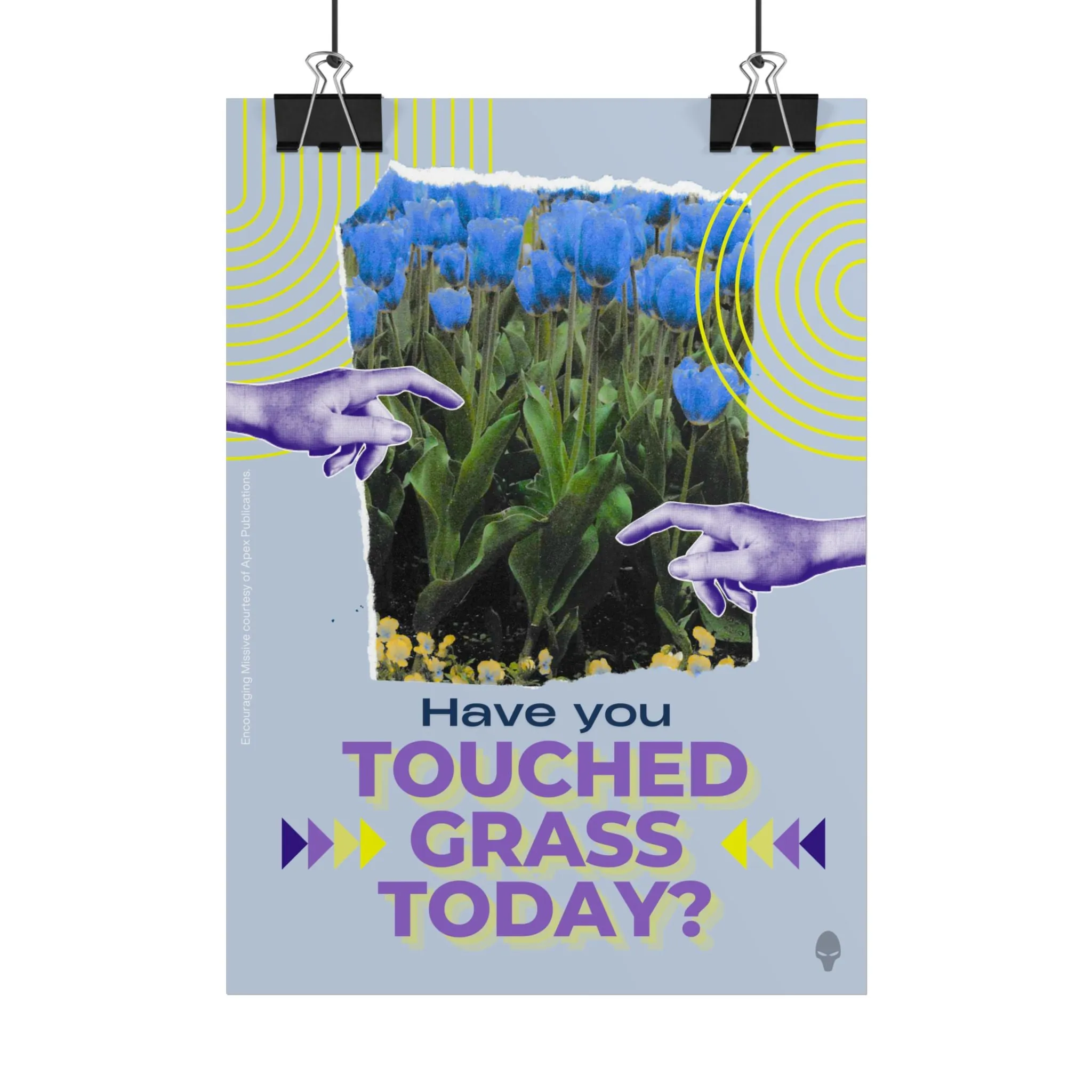 Touching Grass Poster